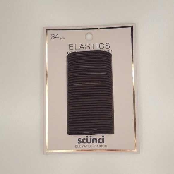 Scunci Brown Hair Elastics Variety SET NEW - Picture 4 of 4